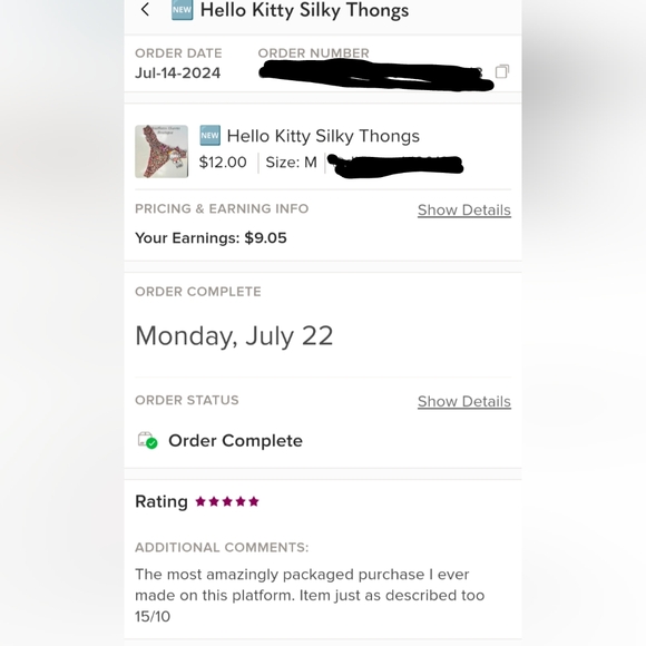 🆕 🔥  🔥Hello Kitty Silky Thongs - Picture 2 of 12